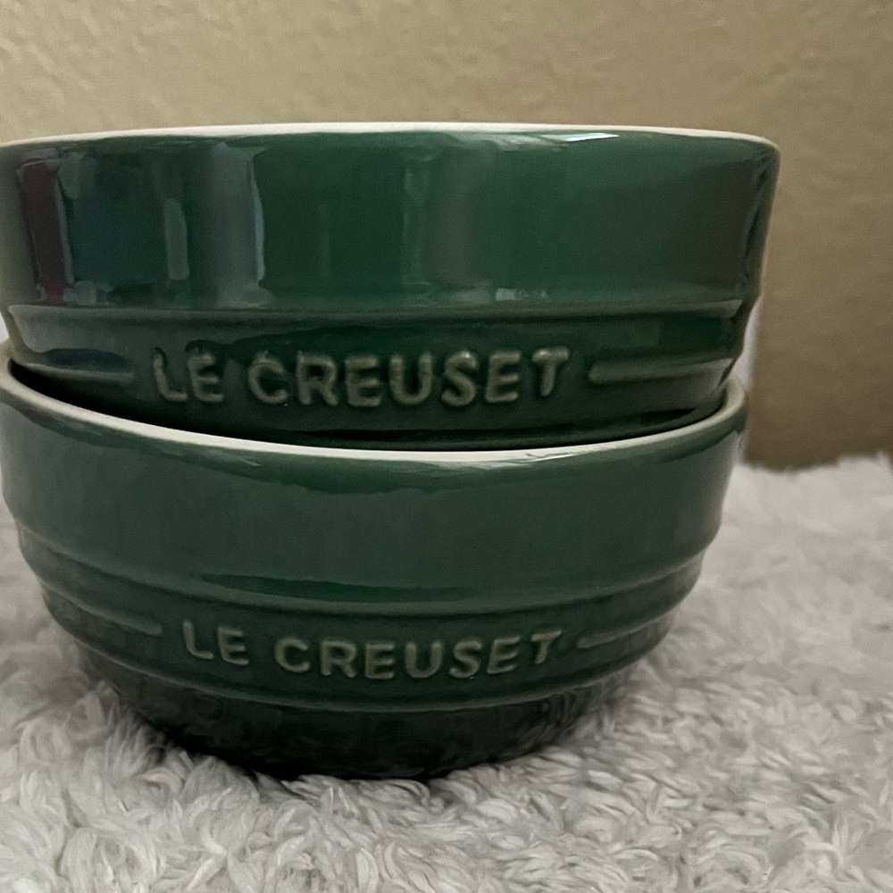 Le Creuset Rice Bowl Artichaut Set of 2 - Hard to find